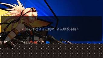 地下城私服：人气最高的dnf公益服发布网